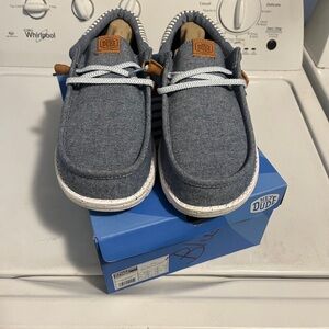 Hey Dude Blue Loafers